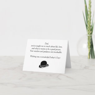 Tarjeta Feliz Día del Padre