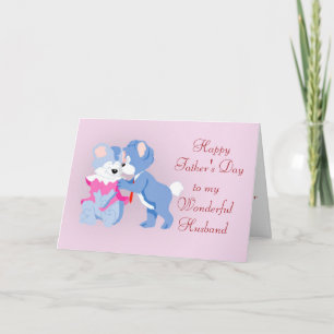 Tarjeta Feliz día del padre a la esposa