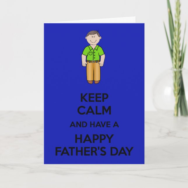 Tarjeta Feliz día del padre a la esposa (Anverso)