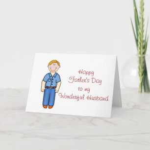 Tarjeta Feliz día del padre a la esposa