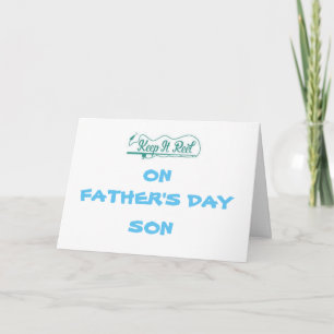 TARJETA *FELIZ DÍA DEL PADRE* A MI PESCADOR FAVORITO