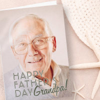 ¡Feliz Día del Padre abuelo! Saludo moderno y simp