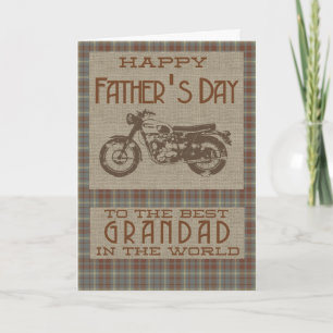 Tarjeta Feliz Día del Padre al mejor abuelo del mundo
