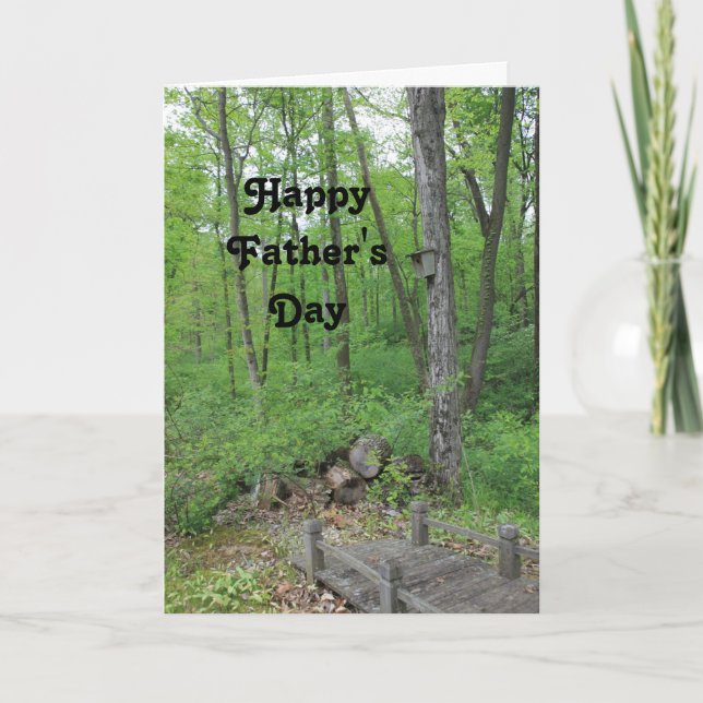 Tarjeta Feliz Día del Padre - Cuánto pensamos en ti (Anverso)