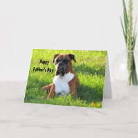 Feliz Día del Padre... De Boxer Dog