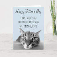 Feliz Día del Padre de Gato a Humor Humano