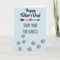 Feliz día del padre de parte de las mascotas de la