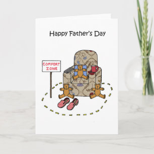 Tarjeta Feliz Día del Padre de Trillizos