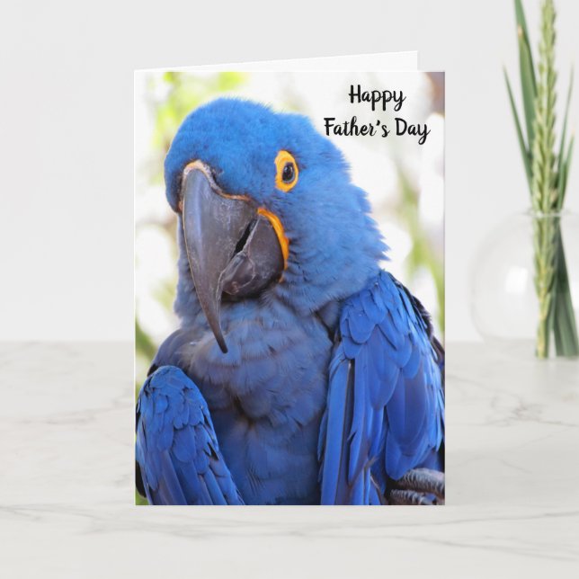 Tarjeta Feliz Día del Padre... Desde El Pájaro (Anverso)