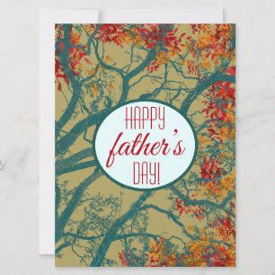 Tarjeta ¡Feliz Día del Padre! El valor invaluable de los á