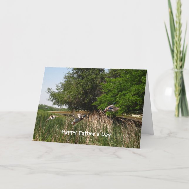 Tarjeta Feliz Día del Padre, en blanco (Anverso)