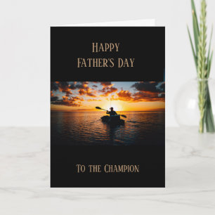 Tarjeta Feliz Día del Padre en Kayak