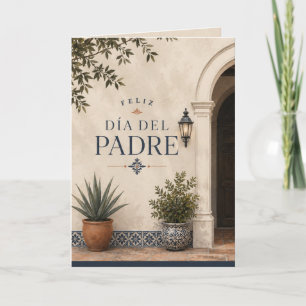 Tarjeta Feliz Día del Padre Español I Colonial