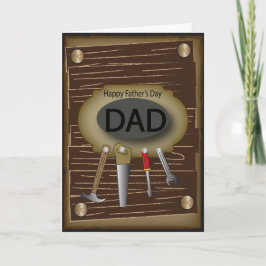 Tarjeta Feliz Día del Padre | Handyman