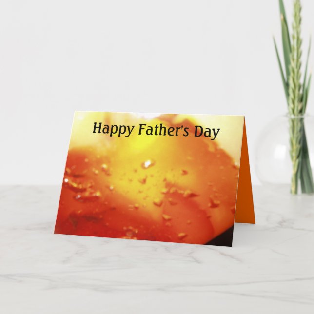 Tarjeta Feliz Día del Padre (para cualquiera) (Anverso)