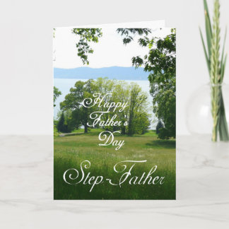 Tarjeta Felíz Día del Padre Paso-Paisaje-Padre