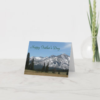 Tarjeta Feliz Día del Padre, Sierra Nevada