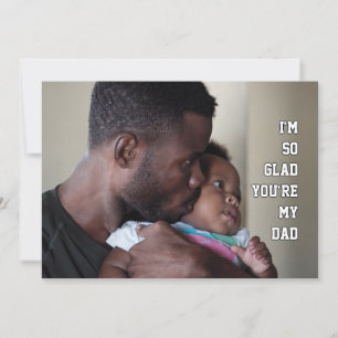 Tarjeta Feliz Día del Padre, TAN AGRADABLE QUE SEAS MI DAD