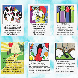 Tarjeta Feliz Día del Padre/Tarjeta de cumpleaños/Personal