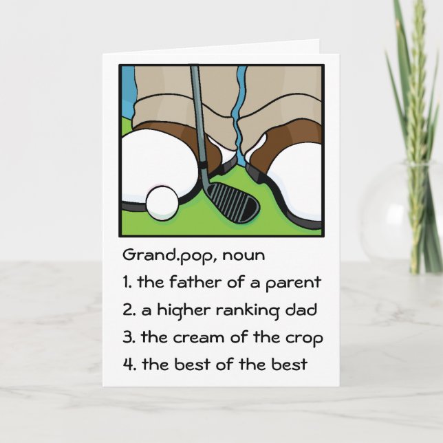 Tarjeta Feliz Día del Padre/Tarjeta de cumpleaños/Personal (Anverso)