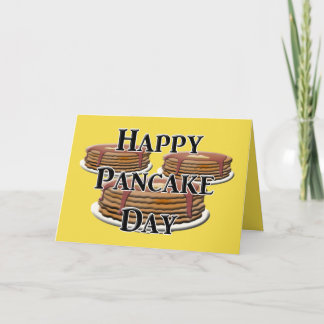 Tarjeta Feliz Día del Panqueque