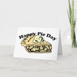 Tarjeta Feliz Día del Pie - Apple Pie