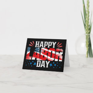 Tarjeta Feliz Día del Trabajo Personalizado