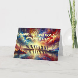 Tarjeta Feliz Día Internacional de la Mujer