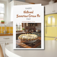 ¡Feliz Día Nacional de la Tarta de Crema Bávara! 2