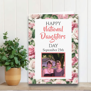 Tarjeta Feliz Día Nacional de las Hijas