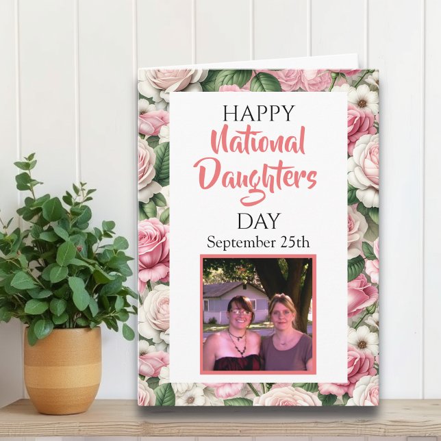 Tarjeta Feliz Día Nacional de las Hijas (Subido por el creador)