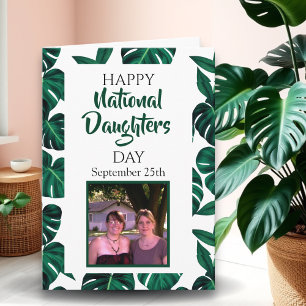 Tarjeta Feliz Día Nacional de las Hijas