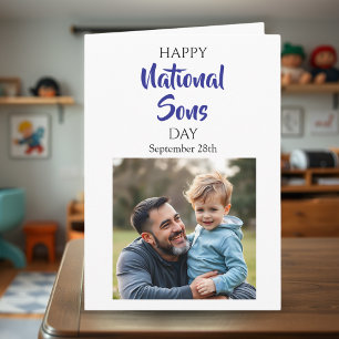 Tarjeta ¡Feliz Día Nacional de los Hijos! 28 de septiembre