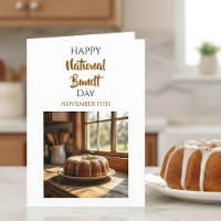 Feliz Día Nacional del Bundt | 15 de noviembre