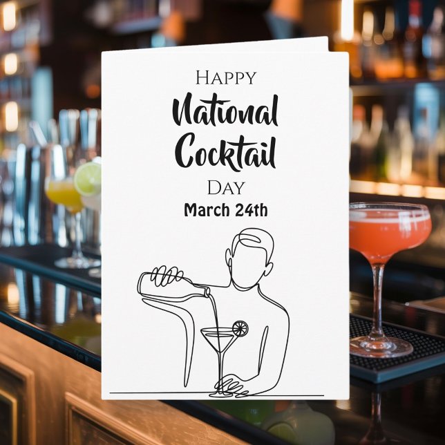 Tarjeta Feliz Día Nacional del Cóctel - 24 de marzo (Subido por el creador)