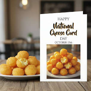 Tarjeta Feliz Día Nacional del Cuajo de Queso 15 de octu