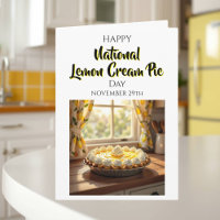 Feliz Día Nacional del Pie de Limón con Crema | 29