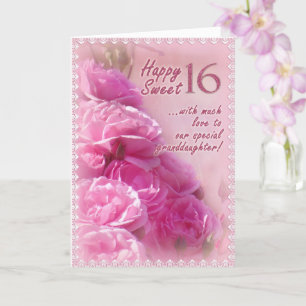 Tarjeta Feliz dulce 16 cumpleaños