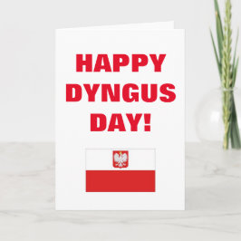 TARJETA FELIZ DYNGUS DAY