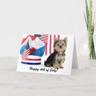 Tarjeta ¡Feliz el 4 de julio!