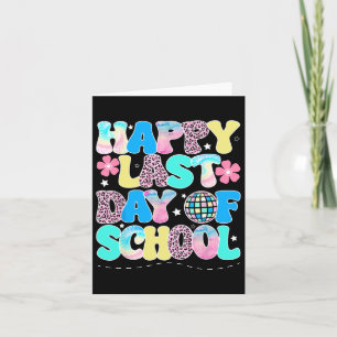 Tarjeta Feliz El Último Día Del Grado Estudiantil De Profe