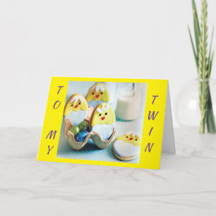 TARJETA FELIZ "FÁCIL" Y "PRIMAVERA" A ****MIS DOS***