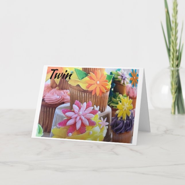 TARJETA FELIZ "FÁCIL" Y "PRIMAVERA" A ****MIS DOS*** (Anverso)