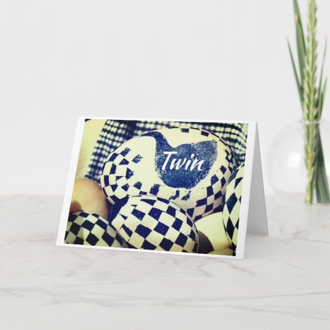 TARJETA FELIZ "FÁCIL" Y "PRIMAVERA" A ****MIS DOS*** (Anverso)