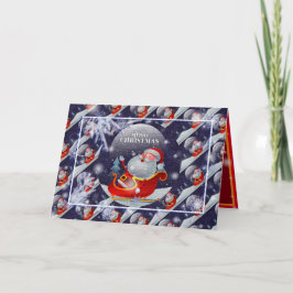 Tarjeta Feliz feriado de Navidades mejor regalo popular