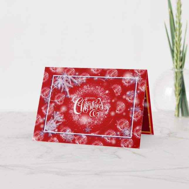 Tarjeta Feliz feriado de Navidades mejor regalo popular (Anverso)
