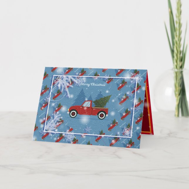 Tarjeta Feliz feriado de Navidades mejor regalo popular (Anverso)