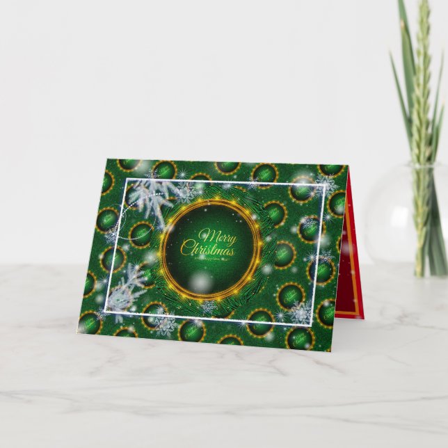 Tarjeta Feliz feriado de Navidades mejor regalo popular (Anverso)