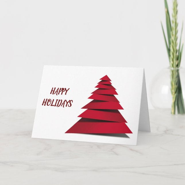 TARJETA FELIZ FESTIVIDAD Y UN AÑO NUEVO MUY FELIZ (Anverso)