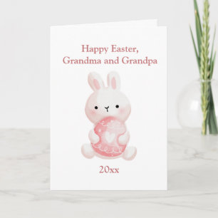 Tarjeta Feliz Fotos de Abuela y Abuela de Pascua